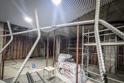 Avance de las obras del nuevo espacio coworking para los artesanos de Soria en el Mercado.