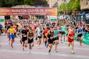 Imagen de la salida de la Media Maratón de Soria del año pasado.