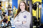Marina Rupérez en las instalaciones del Gimnasio Gálvez.