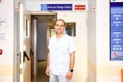 Daniel Moreno, médico intensivista en UCI en el Hospital Santa Bárbara en Soria.