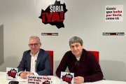 Ángel Ceña y Juan Antonio Palomar anuncian que Soria Ya concurrirá a las próximas elecciones municipales.
