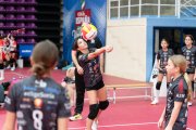 Las alevines del Sporting Santo Domingo A finalizaron novenas en la Copa de España