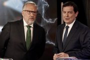 Carlos Pollán y Alfonso Fernández Mañueco, en el segundo debate.