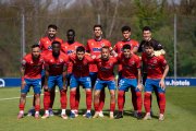 Once del Numancia el sábado en las instalaciones de El Requexón que se enfrentaba al Oviedo Vetusta.