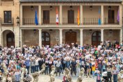 Manifestación por el futuro de HUF España en El Burgo de Osma.