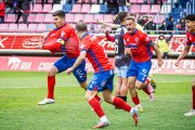 El gol de Carlos Gutiérrez en el descuento supuso un estallido de alegría