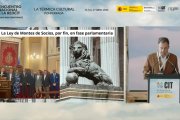Medrano, en un momento de su intervención en Ponferrada.