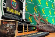 Parte del material incautado por la Guardia Civil.