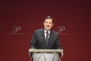 Alfonso Fernández Mañueco, en un momento de su intervención en la ceremonia.