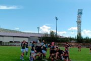 Imagen del amistoso disputado en Los Pajaritos ante el Quebrantahuesos.