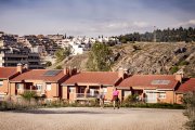 Aspecto este miércoles de Cerro de los Moros, donde Pilares de Arlanzón reclama sus derechos urbanísticos.