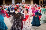 El aire flamenco que estos días se respira en El Calaverón baja al centro de Soria