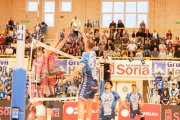 Lindberg dio un recital de calidad al anotar puntos de mucha clase, especialmente en el tercer set.