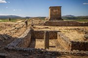 Ruinas de la antigua ciudad de Numancia.