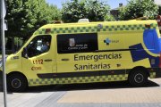Ambulancia del Sacyl en una imagen de archivo.