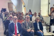 Asistentes al congreso sobre el eclipse que se celebró en Soria.