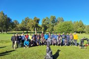 Participantes en el torneo con el que se conmemora el XX Aniversario del Club de Golf La Cerrada.