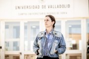 Sobre estas líneas, la futura vicerrectora del Campus de Soria, Inés Ortega Cubero.