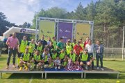 El equipo de San Pedro Manrique como campeón del Interpueblos de fútbol