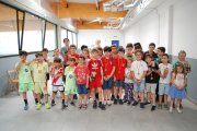 Participantes en el Torneo de la Escuela Municipal de Ajedrez celebrado en La Juventud.