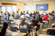 Alumnos durante una prueba de la EBAU de una edición anterior.