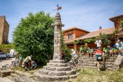 Esfuerzo al sol y sabor tradicional a su paso por el corazón medieval de Soria.