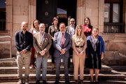 Miembros de la Comisión de Municipios de Menor Población de la FEMP en Soria.