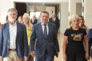El consejero de Presidencia, Luis Miguel González Gago, presenta el programa de actuaciones que desarrollará por su departamento en la XII legislatura