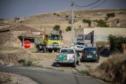 Tensión en el límite provincial de Soria y Guadalajara por el incendio.