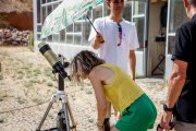 Desarrollo de la charla divulgativa sobre el fenómeno astronómico.