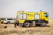 Dispositivo que INFOCAL ha desplegado estos días en Barcones (Soria).