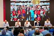 Marcelino Maté durante la celebración de la Asamblea de la Territorial.