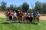 Los vencedores de la prueba del Circuito de Golf de Castilla y León.