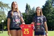 Vanessa Draganescu y Martina Guiu, las dos infantiles del Sporting Santo Domingo que se concentran con España.