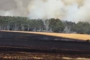Incendio en Ausejo de la Sierra.