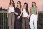 Las damas este año son María Antón, Ainara del Amo, Ángela Gómez y Noelia Martínez..