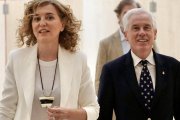 La consejera de Educación, María Pardo, junto al director general de Innovación y Formación del Profesorado, Luis Domingo González.