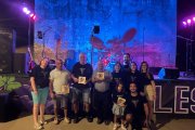 Ganadores del concurso de vinos caseros en Morales.