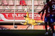 La portería de Iván Martínez sigue virgen después de las tres primeras jornadas de Liga.