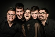 El quinteto KamBrass se cita este martes con el público soriano en el Aula Magna Tirso de Molina.