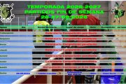 Partidos del fin de semana.