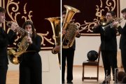 El quinteto de viento metal KamBrass llevó al Otoño Musical Soriano Transfoliación: metamorfosis de la folía, un recorrido por la transformación de esta danza a través de los siglos.