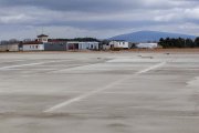 Instalaciones del aeródromo de Garray (Soria) .HDS