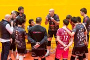 Los jugadores del Moreno Sáez durante un tiempo muerto.