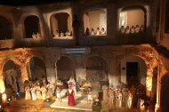 Actuación de la ópera 'Aida', en uno de los programas culturales de la Fundación DEARTE