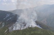 Estado del incendio de Llamas de Cabrera.
