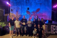 Ganadores del concurso de vinos caseros en Morales.