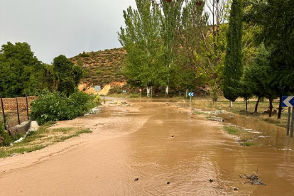 Las tormentas y sus riadas son algunos de los fenómenos recurrentes en Soria.