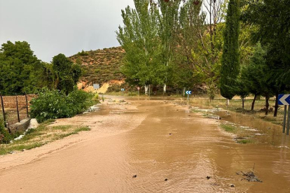 Las tormentas y sus riadas son algunos de los fenómenos recurrentes en Soria.