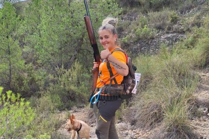 Miriam Martínez en el Nacional celebrado en Murcia.